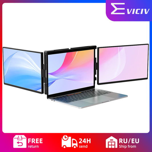 EVICIV 14" Triple Monitor